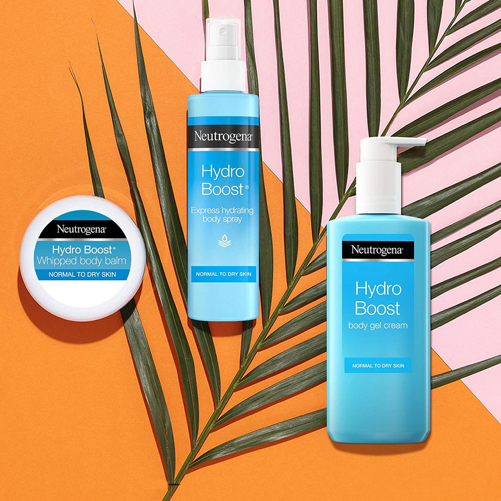 Neutrogena Hydro Boost Body Gel Cream - Refreshing Citrus Hydration for Supple Skin, 250 ml