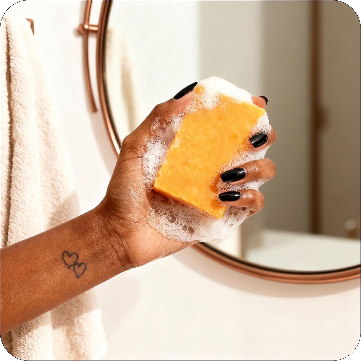 Revitalize Your Skin with Organic Turmeric Soap - The Ultimate Natural Face Wash for Dark Spots and Radiant Complexion