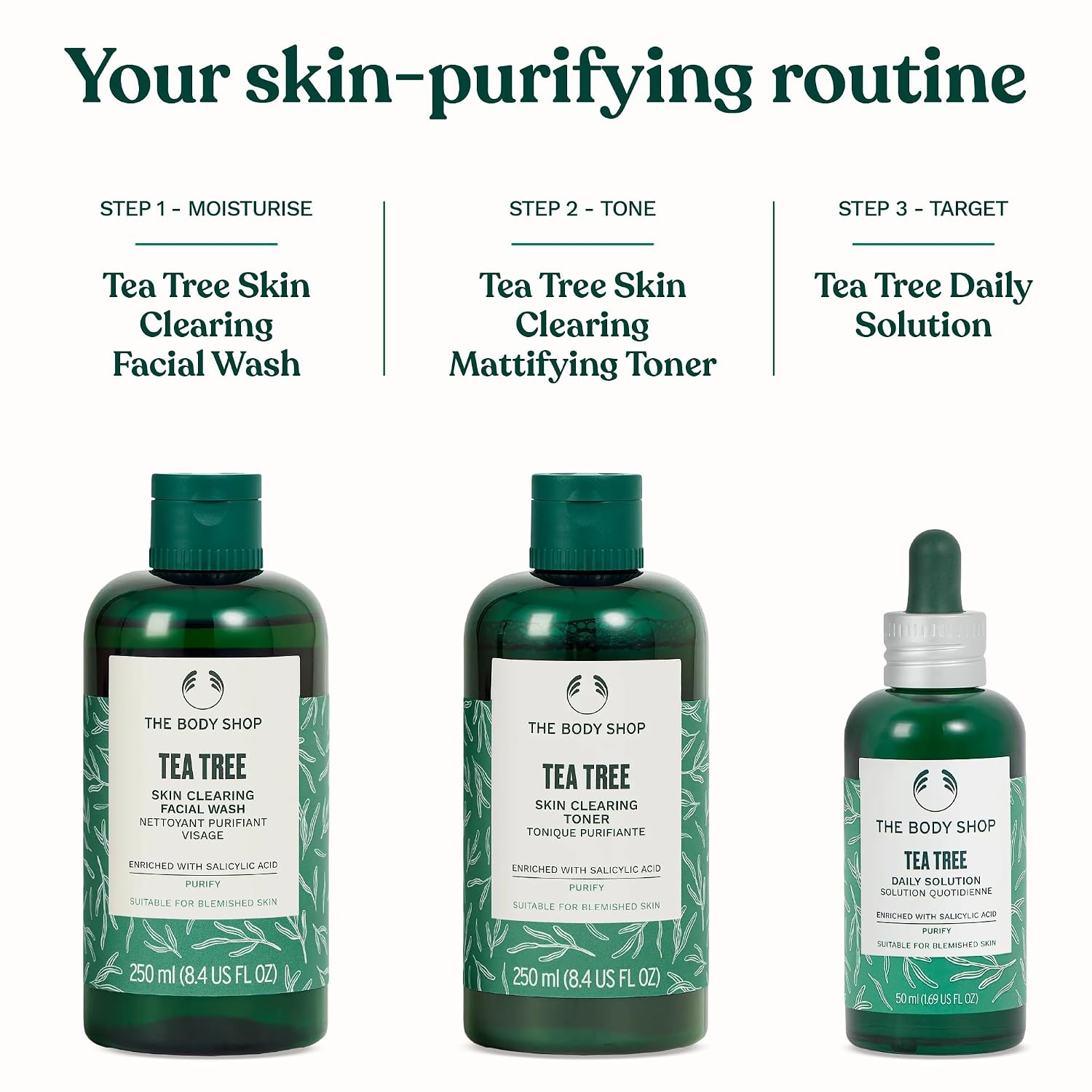 Revitalize Your Skin with The Body Shop Vegan Facial Cleanser Toner - 250 Ml / 8.4 Oz