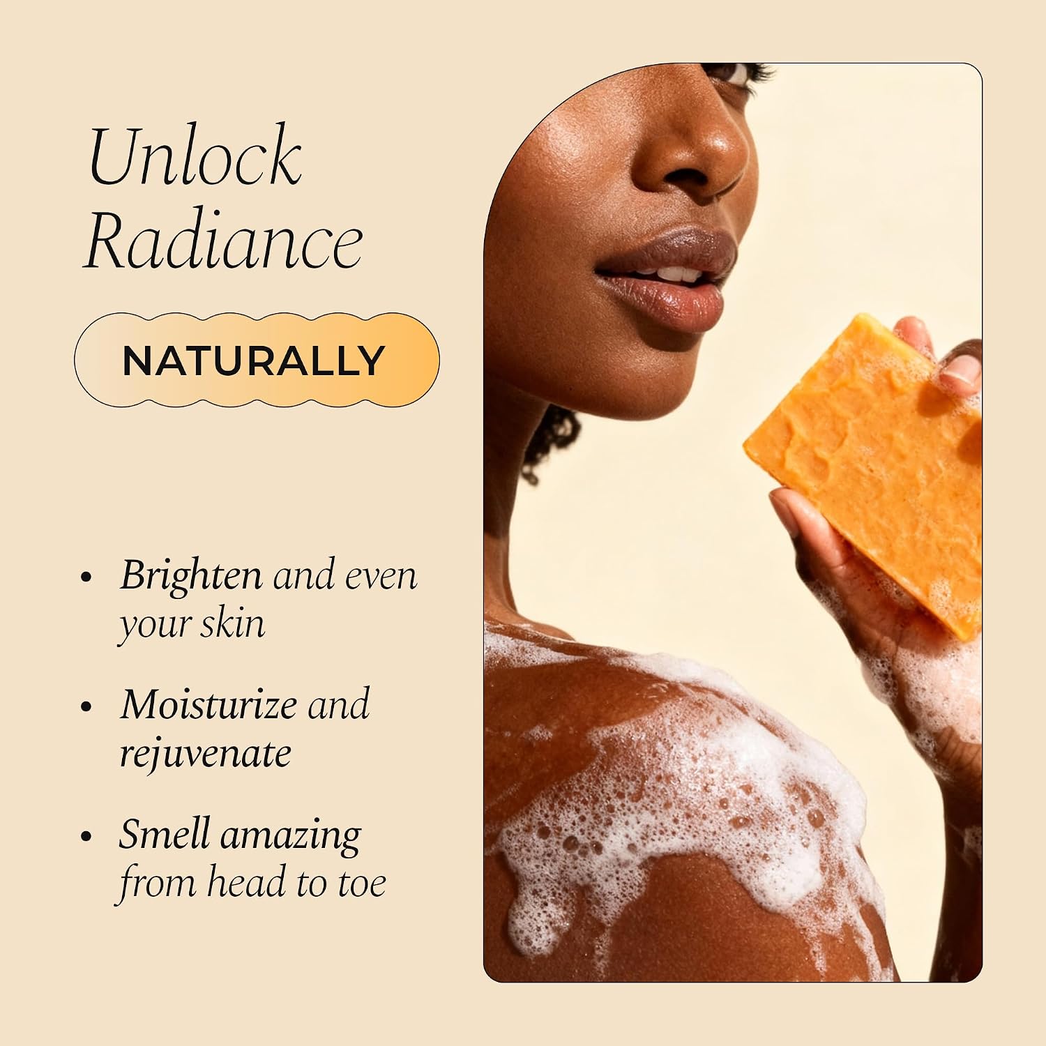 Revitalize Your Skin with Organic Turmeric Soap - The Ultimate Natural Face Wash for Dark Spots and Radiant Complexion