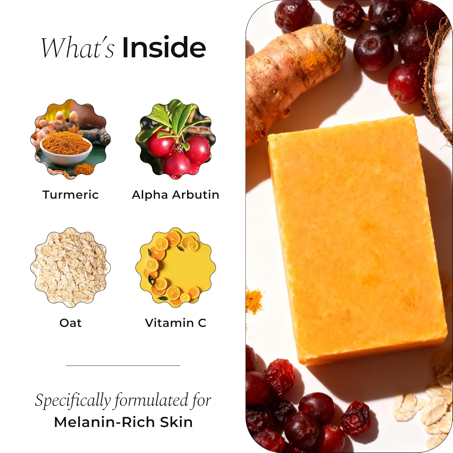 Revitalize Your Skin with Organic Turmeric Soap - The Ultimate Natural Face Wash for Dark Spots and Radiant Complexion